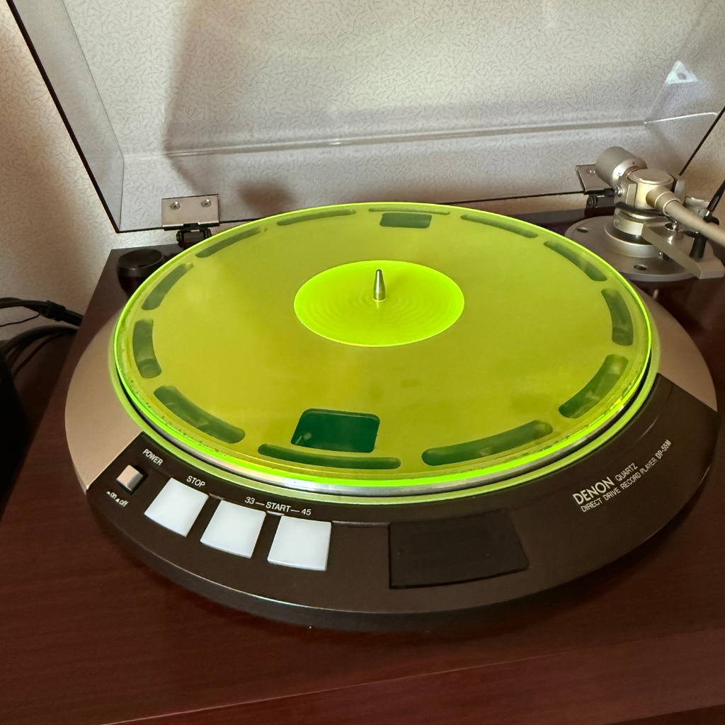Analog Playback Acrylic Slipmat แผ่นรองจานแผ่นเสียงอะคริลิก เพิ่มมิติเสียง สวยสะดุดตา สำหรับเครื่องเล่น Turntable