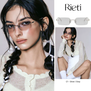 [ NEW!! สินค้าใหม่!! ] Rieti - CAROA แว่นกันแดด แว่นไร้กรอบ เลนส์สีแฟชั่น BIBI pick collection (RTI26SU4054U)