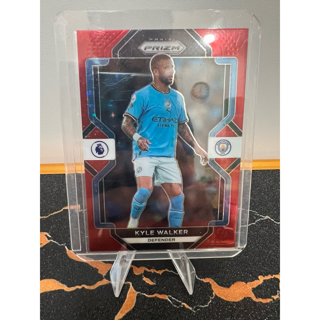 🔥 [SELL] Kyle Walker - 2022-23 Panini Prizm Premier League (Red Choice /15)