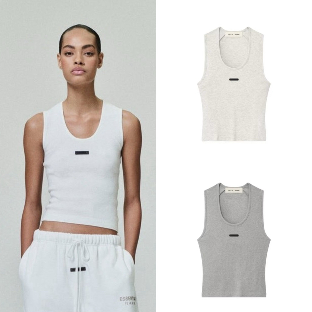 Preorder 3-4 วีค [ทักแชทก่อนกดสั่ง] Essentials รุ่น Rib Tank Top