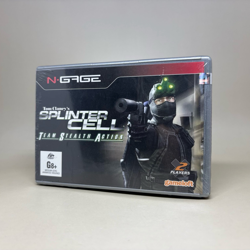 [Rare](New)(มือ1) Splinter Cell: Team Stealth Action (NG) | NOKIA N-GAGE Original Card Game EUR | En