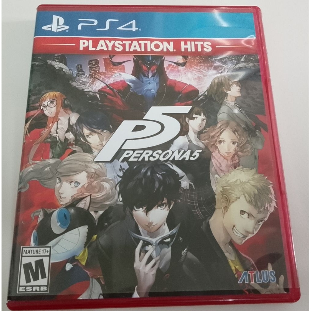 แผ่น PS4  P5 Persona 5