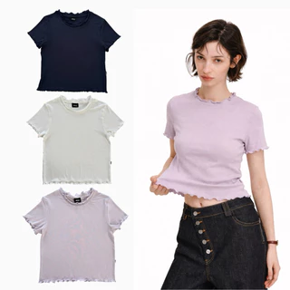 MALI Chiffon top เสื้ิอคอระบาย2ชั้น