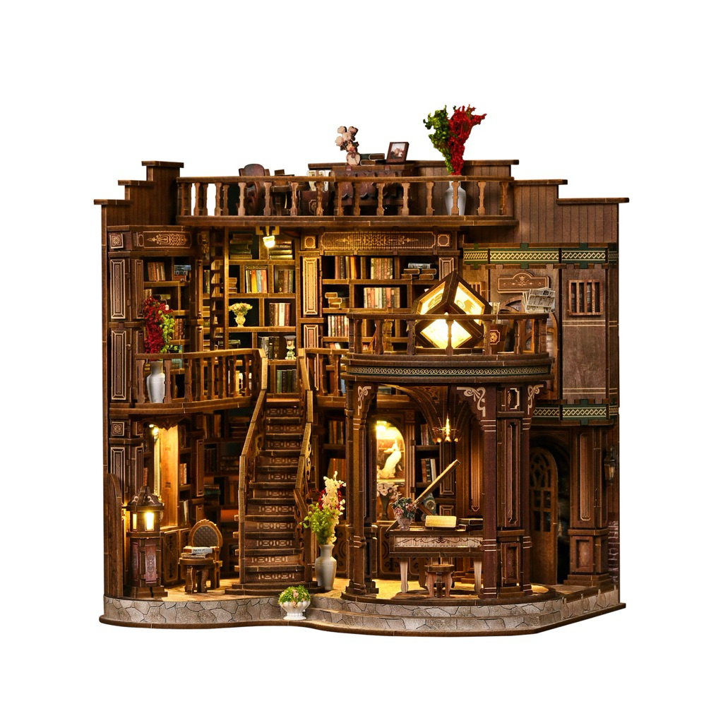 โมเดลประกอบเอง Dreamy Book Hall AW02-003 [พร้อมส่ง]