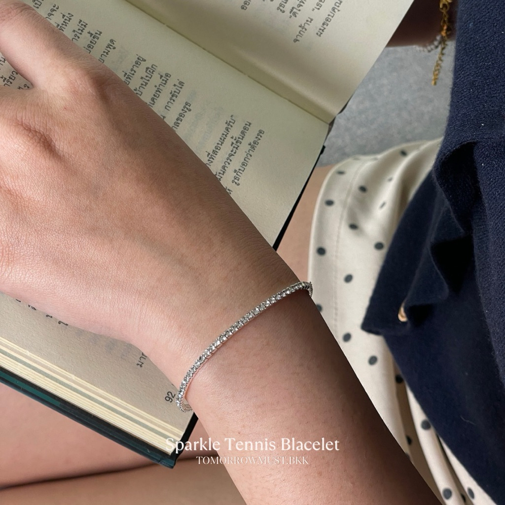 🎾✨Sparkle tennis bracelet✨🎾 TMBSN001