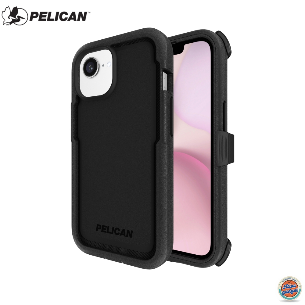 Pelican Voyager with Magnetic เคสกันกระแทก iPhone 17e / 16e / 15 / 14 / 13 กันกระแทก พร้อมตัวหนีบเข็