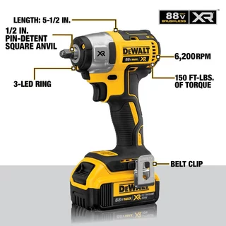 【มอบของขวัญ】88v 980n.m บล็อกไฟฟ้า ประแจไฟฟ้า ประแจกระแทก เครื่องมือช่าง 2เตอรี่ลิเธียมชาร์จเร็ว + 19pcs