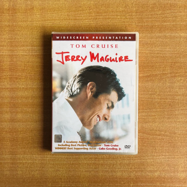DVD : Jerry Maguire (1996) เจอร์รี่ แม็คไกวร์ เทพบุตรรักติดดิน [มือ 1 ซับไทย] Tom Cruise / ดีวีดี หน