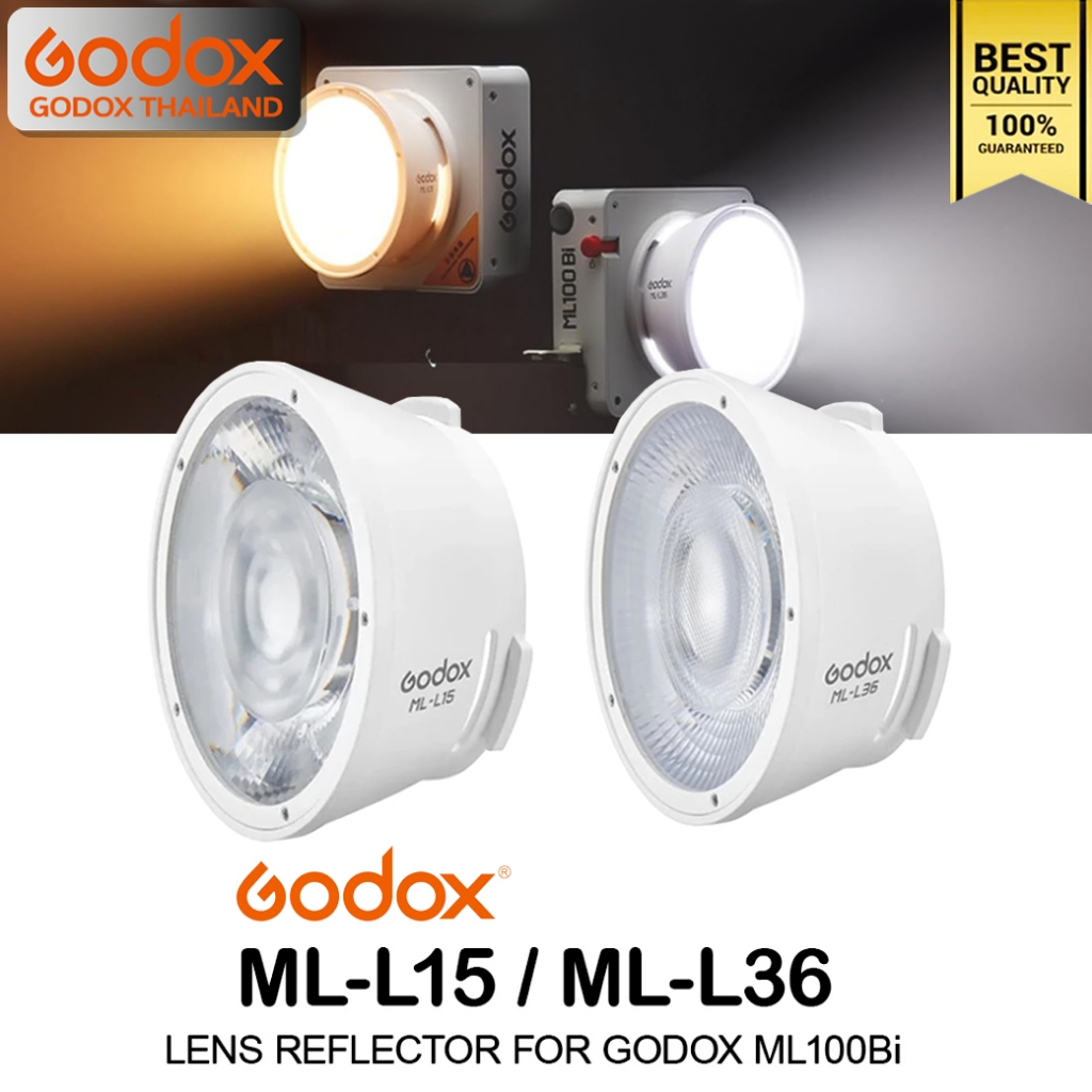 Godox Lens Reflector ML-L15, ML-L36 For LED ML100Bi / Godox Thailand