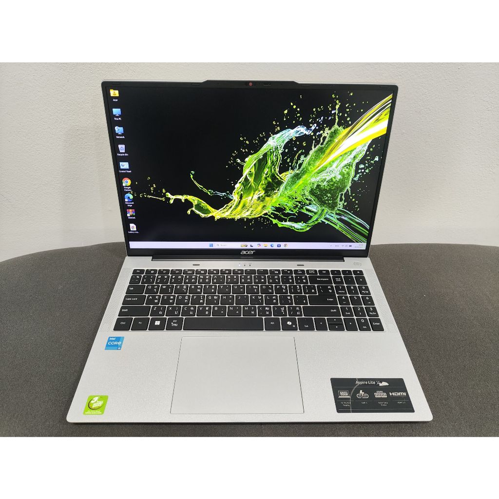 NOTEBOOK (โน้ตบุ๊ค) ACER ASPIRE LITE16 AL16-52P-331E เครื่องสวยๆๆ น้องๆมือ1 สายรียน/ทำงาน มีประกันศู