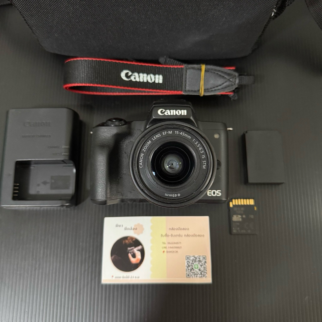กล้องมือสองราคาถูก CANON EOS    M50