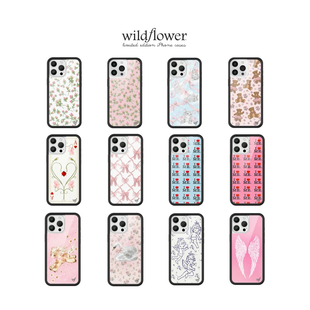 (Pre-order) Wildflower case ✨🧚🏻‍♀️ พรีได้ทุกแบบในเว็บ แจ้งลายทางแชทค่ะ💘