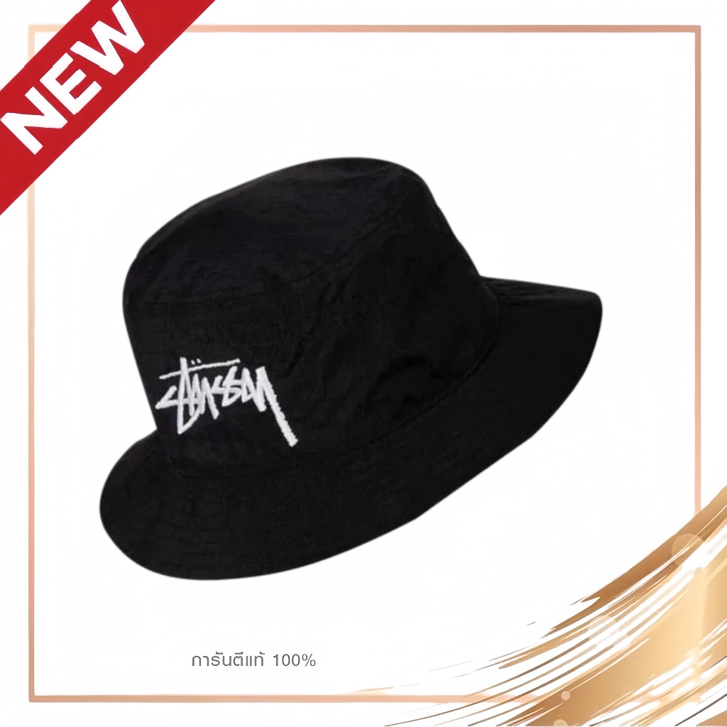ของแท้100% ST8 หมวกบัคเก็ต STUSSY Bucket hat