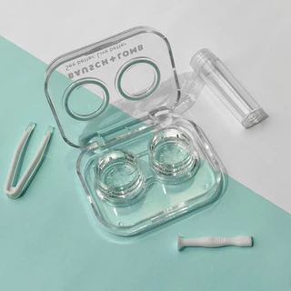 [สินค้าสำหรับแถม] Bausch & Lomb ตลับคอนแทคเลนส์ สีชมพู
