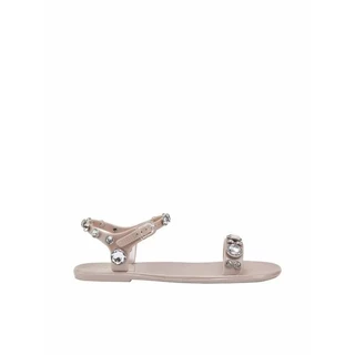 holster australia รองเท้าแตะรัดส้นผู้หญิง glimmer solid สี champagne