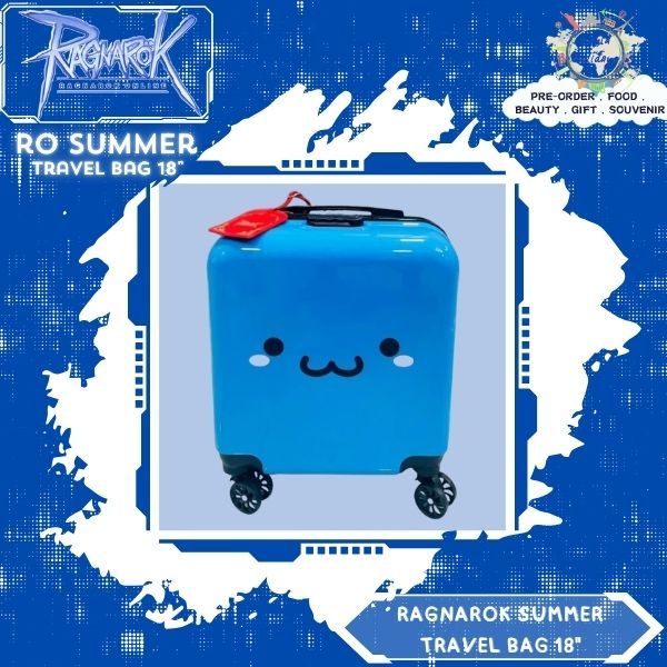 กระเป๋าเดินทาง Ragnarok Summer Travel Bag 18 นิ้ว + ป้ายชื่อ โลโก้ Ragnarok