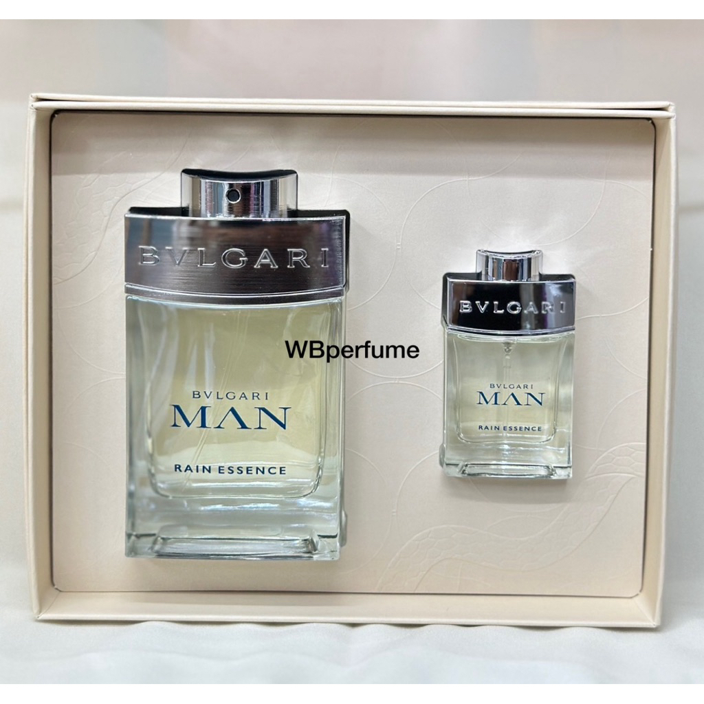 ชุดน้ำหอม Bvlgari Man Rain Essence 100ml + 15ml