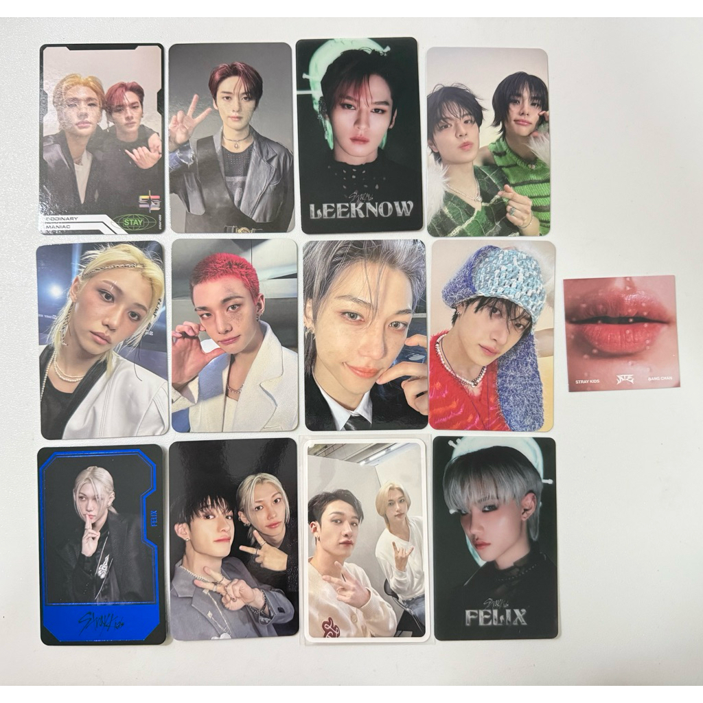 การ์ด Stray kids การ์ดบั้ม/เบเน เด็กหลง สเตรย์คิดส์ พร้อมส่ง💖✨