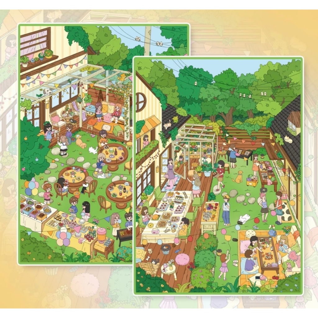 สติ๊กเกอร์ 3D Sticker Scene [ชุด Little Yard 37.0] DIY ฉากสติ๊กเกอร์ภูมิทัศน์กันน้ำตกแต่ง**มีมาร์ค**พร้อมส่ง*** ราคา ถูกที่สุด ดีลบีเคเค แกลเลอรีภาพที่ 6