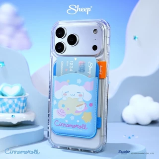 [MS Wallet Cinnamoroll] Cinnamoroll Collection MS Wallet ที่ใส่บัตรแม่เหล็กแปะหลังมือถือสำหรับเคสแม่เหล็ก ลายCinnamoroll