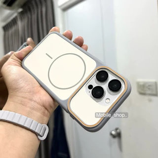 🔥มีส่งด่วน ในกทม.🔥 Case Magnetic สีด้าน เนื้อสัมผัสนุ่ม ดีไซน์กล้องseries17 เคสสำหรับไอโฟน 11-17Promax