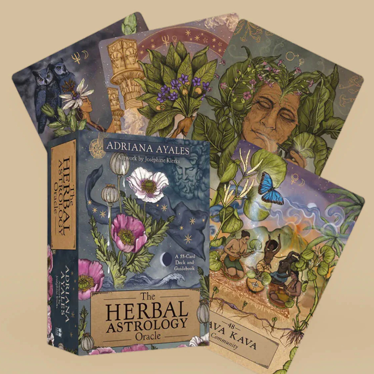 ✨พร้อมส่งแท้💯The Herbal Astrology Oracle: A 55-Card🌟🔮 ไพ่ออราเคิล