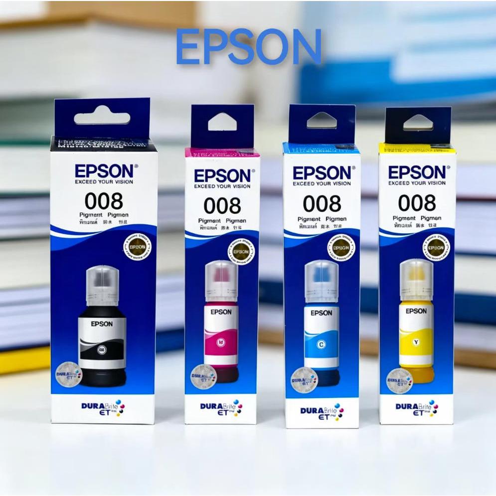 EPSON 008 INK Original Refill For Printer หมึกเติมแท๊งค์ของแท้ สำหรับใช้กับ L15150, L15160