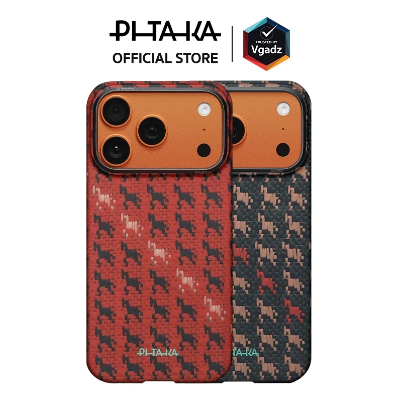 Pitaka เคสสำหรับ IPhone 17 Pro / 17 Pro Max รุ่น Happiness Rides Edge Case (PitaTap™)