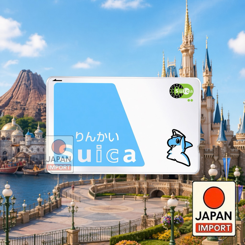 [NEW ของใหม่ ส่งจากไทย] Rinkai Suica IC Card บัตรซุยกะลายพิเศษรินไกไลน์ (มีเงินในบัตร 1,000¥ รวมมัดจำ) IC ประเทศญี่ปุ่น