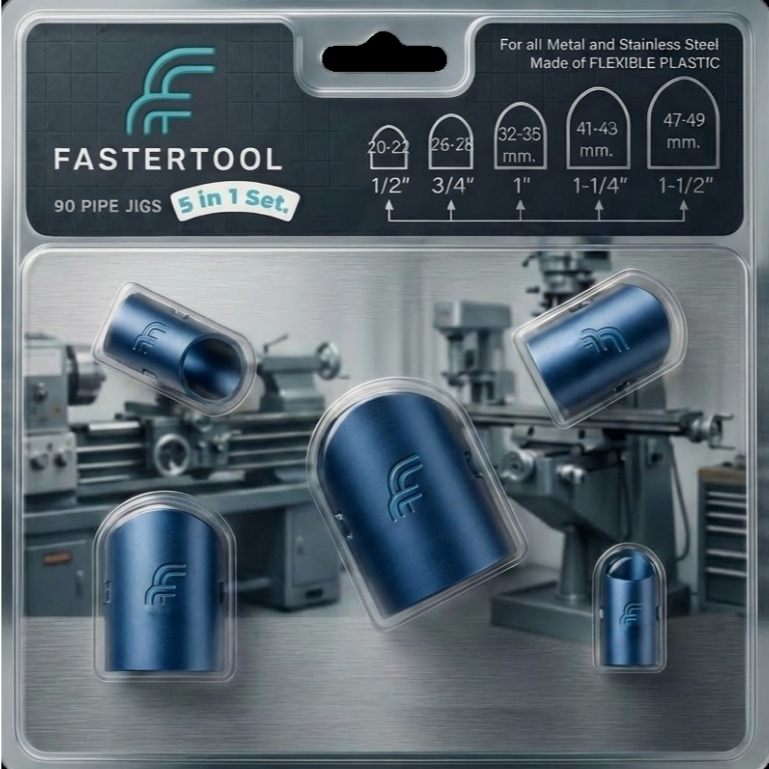 จิ้กบากท่อไวFasterTool แม่แบบบากเหล็กแป๊ป เหล็กท่อ ของแท้จากFasterTool ทำประตู ทำรั้วบ้าน ทำหลังคา