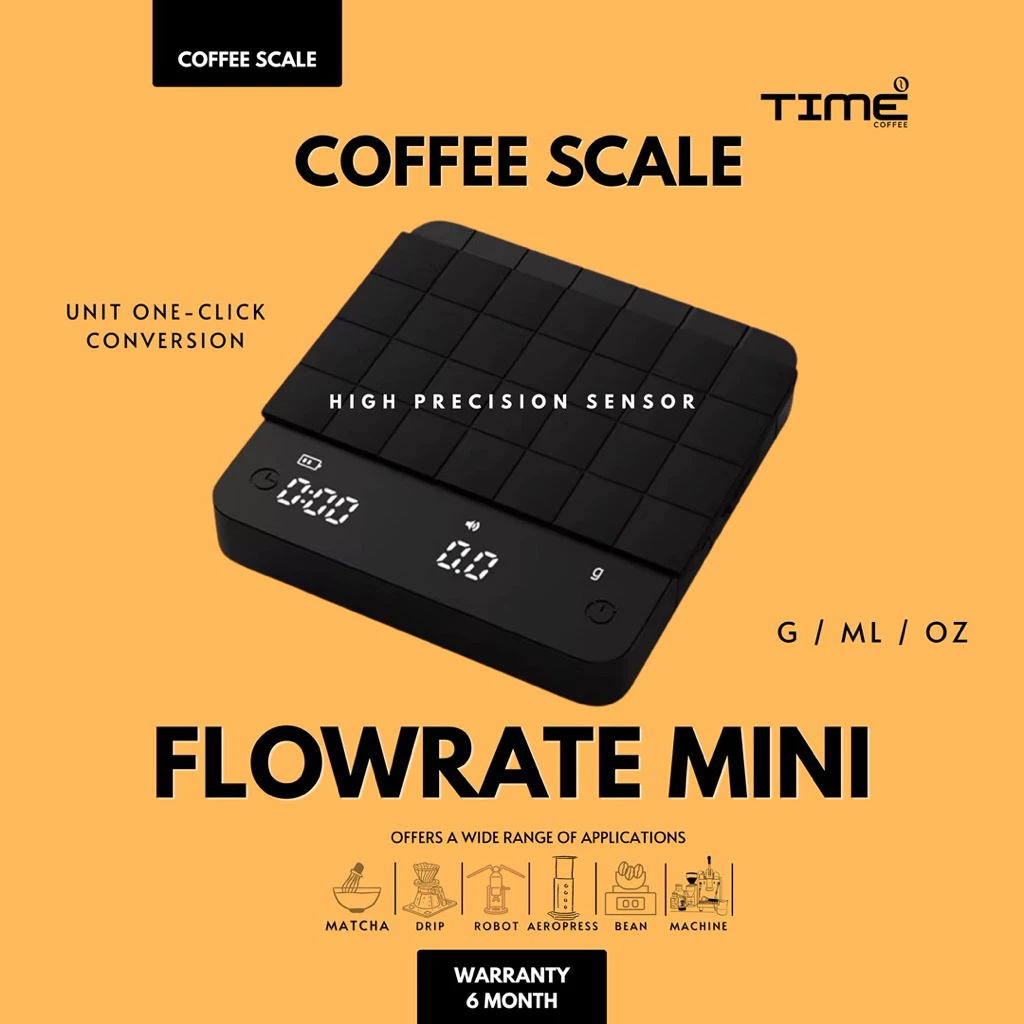 เครื่องชั่งดิจิตอล COFFEE FLOWRATE SCALE MINI 3 MODE