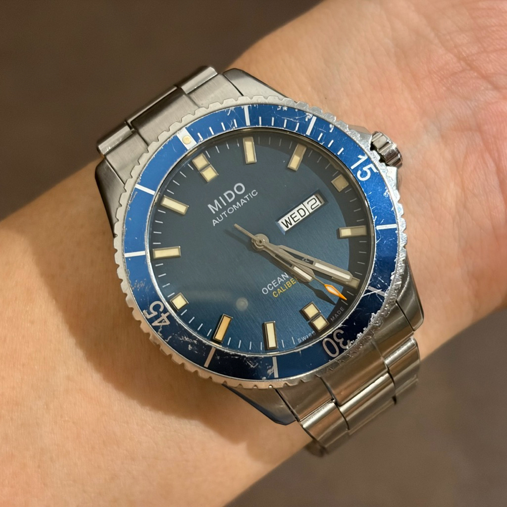 MIDO ocean star caliber 80 automatic มือสองแท้ 💯 สภาพดี