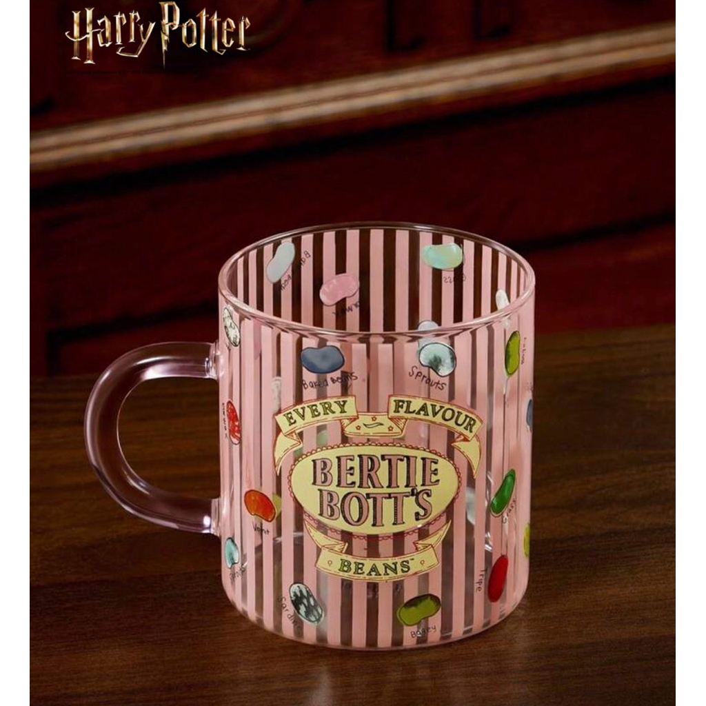 Harry Potter Bertie Botts’Beans Cup (ลิขสิทธิ์แท้) แฮร์รี่พอตเตอร์ แก้ว เบอร์ตี้บอตส์ แก้วมีหู ของใช้ ของสะสม