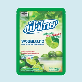 FaThai ฟ้าไทย ผงรสมะนาว 400 กรัม (1 ซอง)