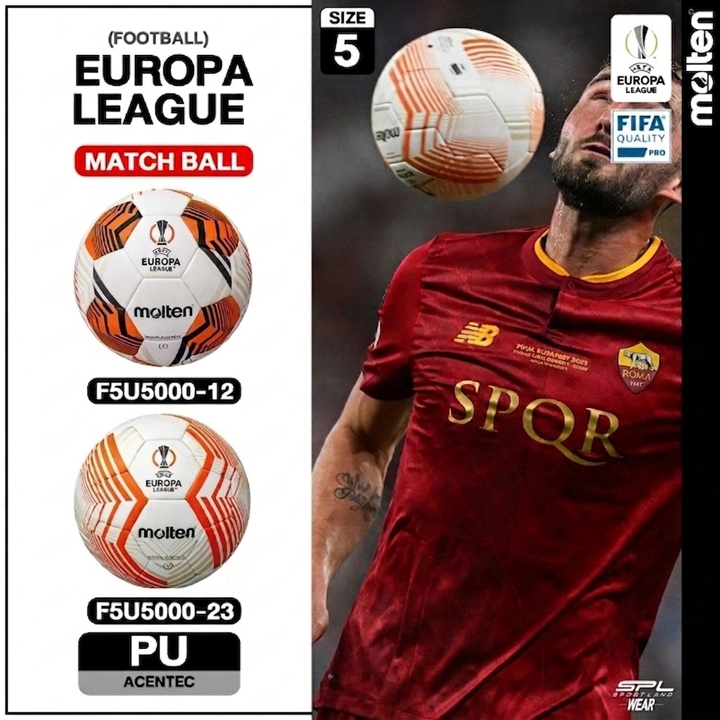 Molten Collection ลูกฟุตบอล Football UEL PU th F5U5000-12 FIFAPRO/F5U5000-23 FIFAPRO