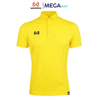 โปโล WARRIX 3315N PLAN15 วอริกซ์ รุ่น Classic Polo Shirt สี เหลือง ฟ้า ม่วง ขาว เทา ใบกำกับภาษีได้