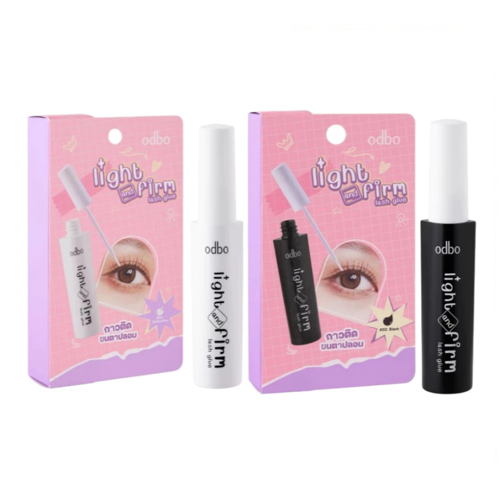 Odbo Light And OD8018 Firm Lash Glue 5ml โอดีบีโอ กาวติดขนตาปลอม ติดแน่นทนนาน