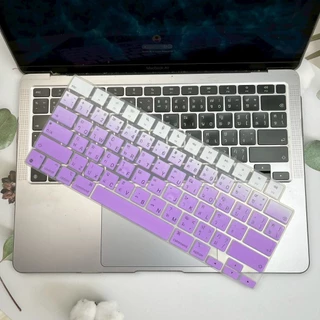 ซิลิโคนคีย์บอร์ด Silicone Keyboard กันฝุ่นคีย์บอร์ด ภาษาไทย+อังกฤษ รุ่น M1-M5 / Neo / แอร์ 13 / โปร13 / พร้อมส่ง