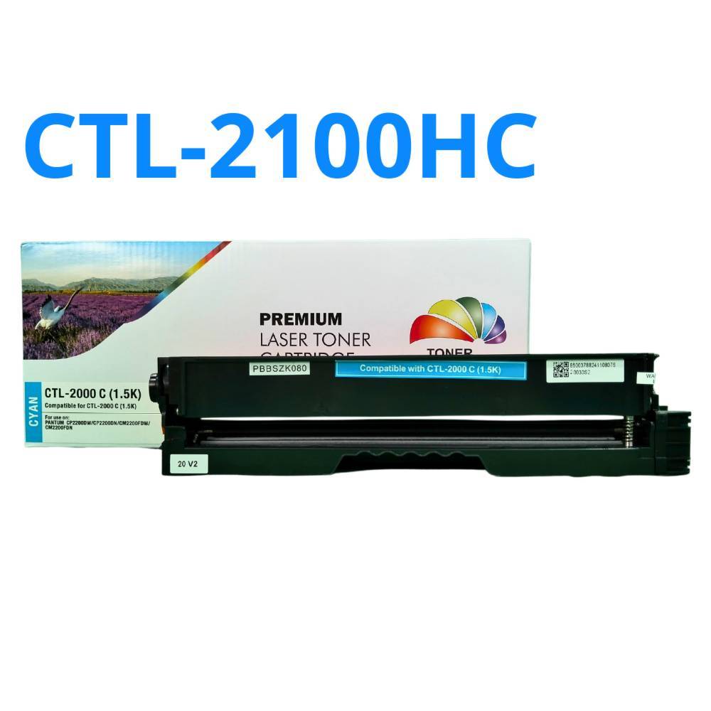หมึกเลเซอร์สี โทนเนอร์ ตลับเทียบเท่า CTL-2100้HC (2.5K) กล่องคัลเลอร์ บ็อก / CP2100 / CP2100DN / CP2