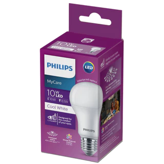 Philips Lighting หลอดไฟ LED EyeComfort 10วัตต์ แสงขาวนวล cool white 4000K ขั้วE27