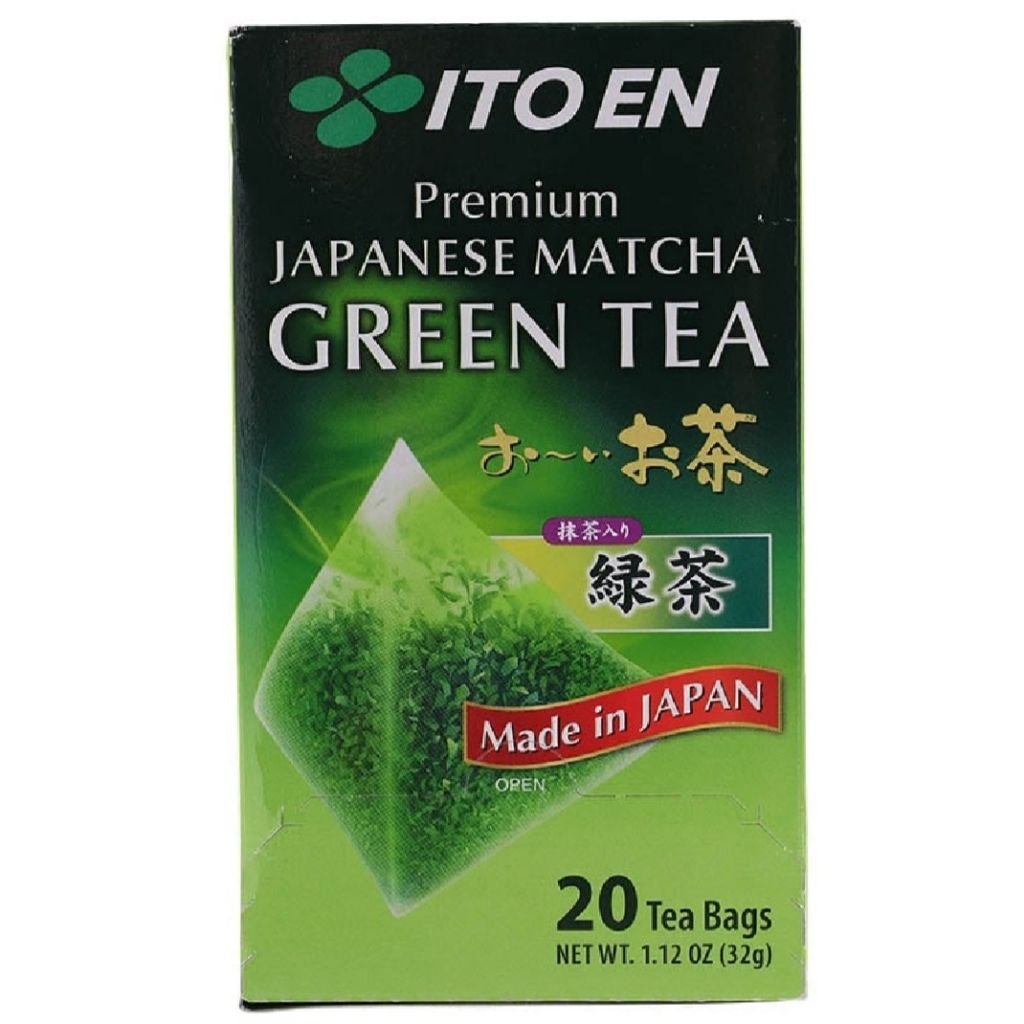 Itoen อิโตเอ็น มัทฉะกรีนที ทีแบ็ค (ชาเขียวมัทฉะชนิดซอง) น้ำหนักสุทธิ 32 กรัม (20 ซอง)