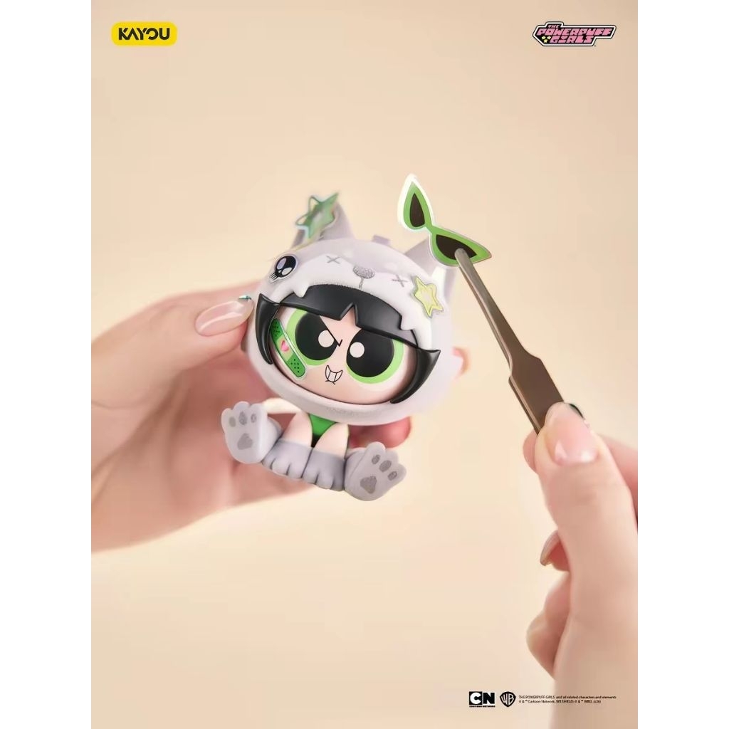 มีแบบระบุตัว ⭕พร้อมส่ง Powerpuff Girls Spin Claw Action พวงกุญแจห้อยกระเป๋า รูปที่ 4