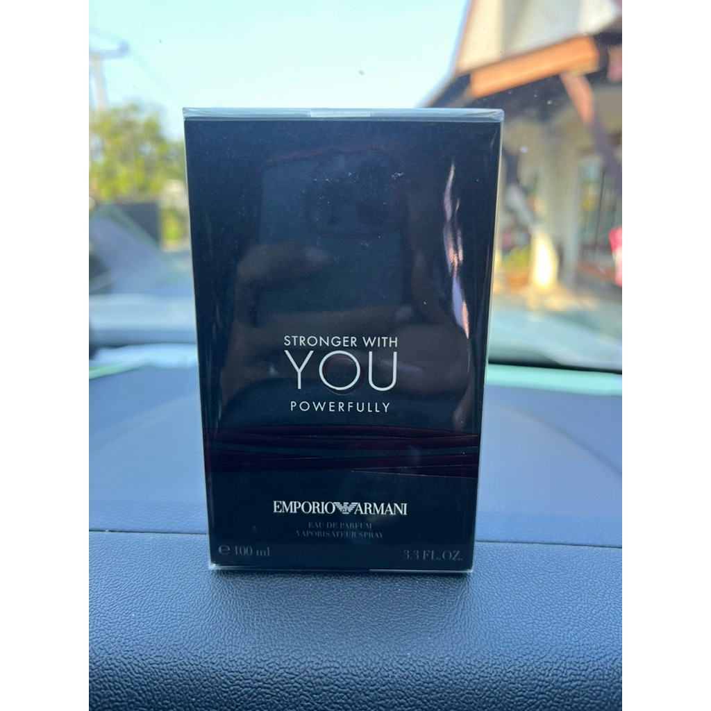 Armani Stronger with you powerfully 100ml boxes