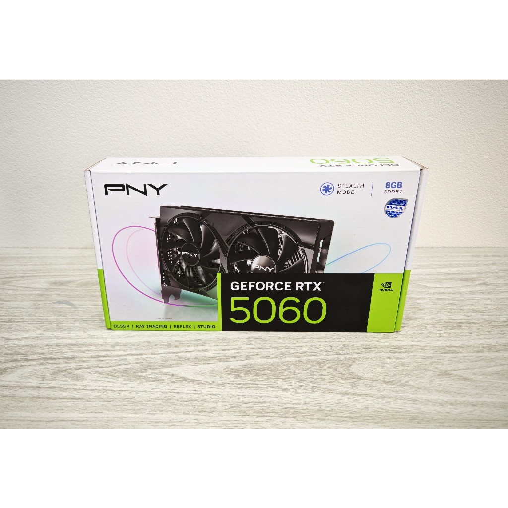 PNY RTX 5060 DUAL FAN 8GB GDDR7 ARGB **สินค้าใหม่ มือ1