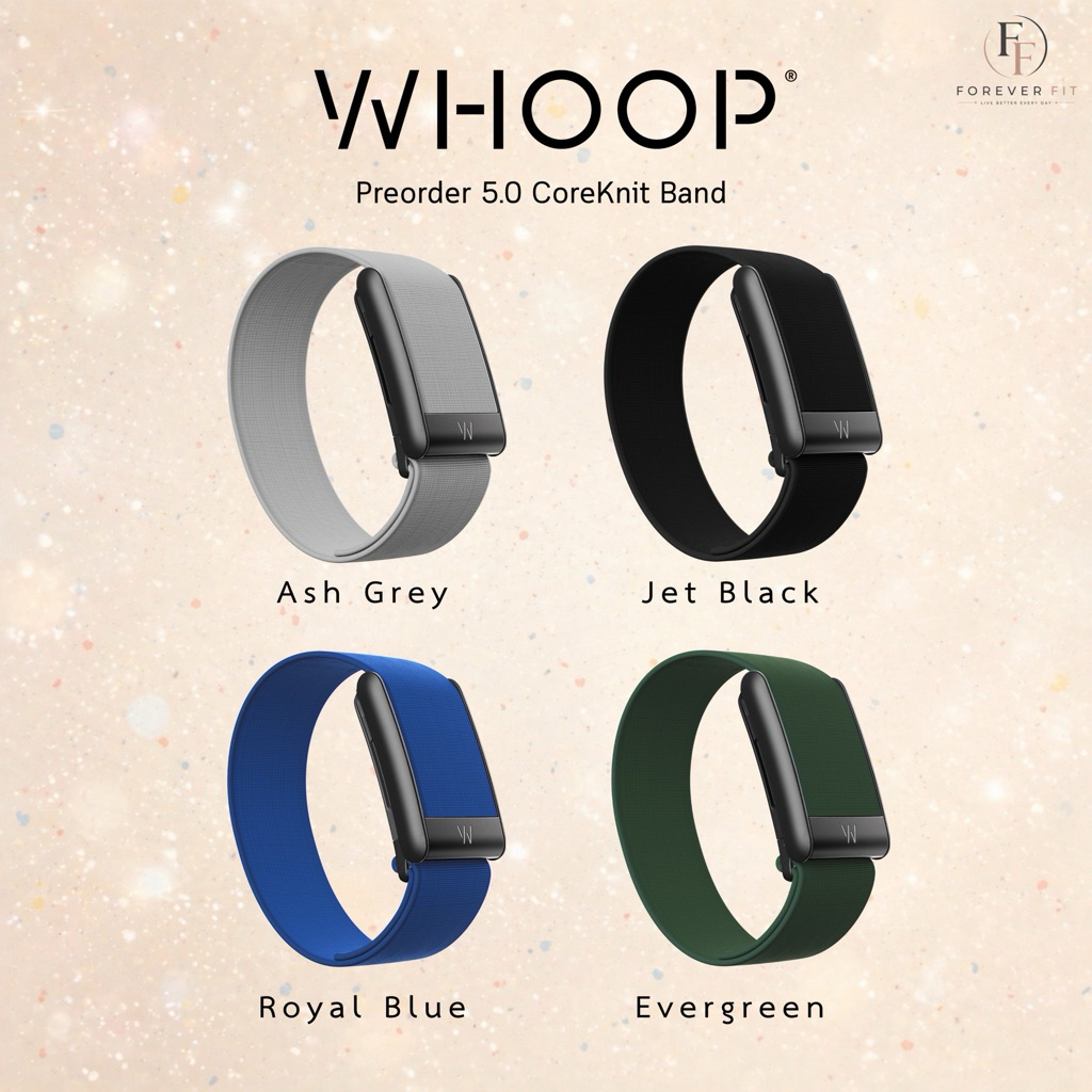 WHOOP 5.0/MG CoreKnit Band ของแท้ 100% สายสำรองสำหรับ WHOOP ONE / PEAK / LIFE