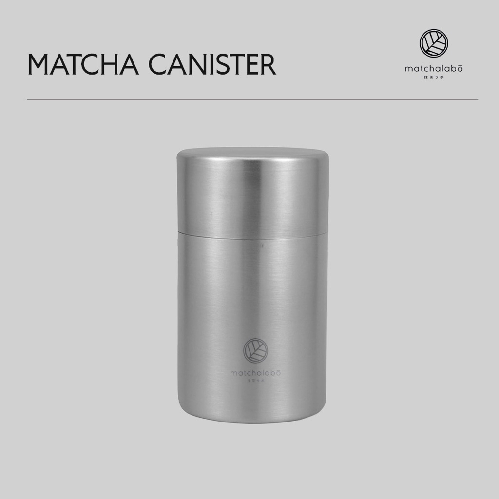 MATCHALABO Matcha Canister กระปุกเก็บมัทฉะ/เมล็ดกาแฟ แสตนเลส
