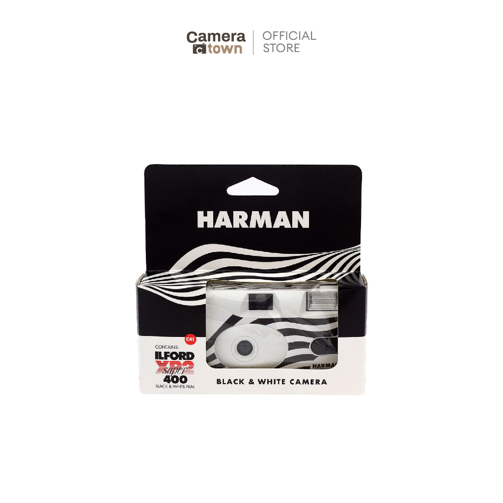 กล้องฟิล์มใช้แล้วทิ้ง HARMAN SUC XP2 24EXP FILM CAMERA
