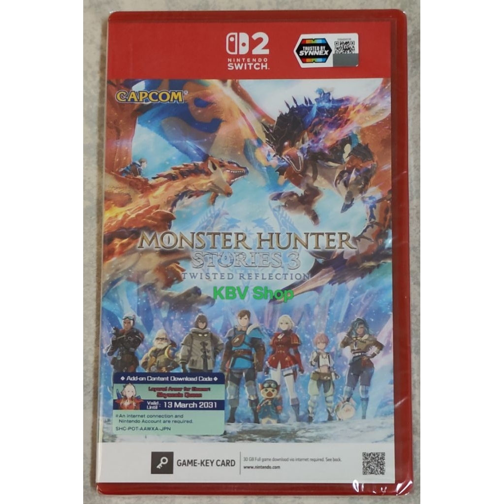 (⚡มือ 2 พร้อมส่ง⚡)Nintendo Switch : Monster Hunter Stories 1 2 3 มือหนึ่ง มือสอง