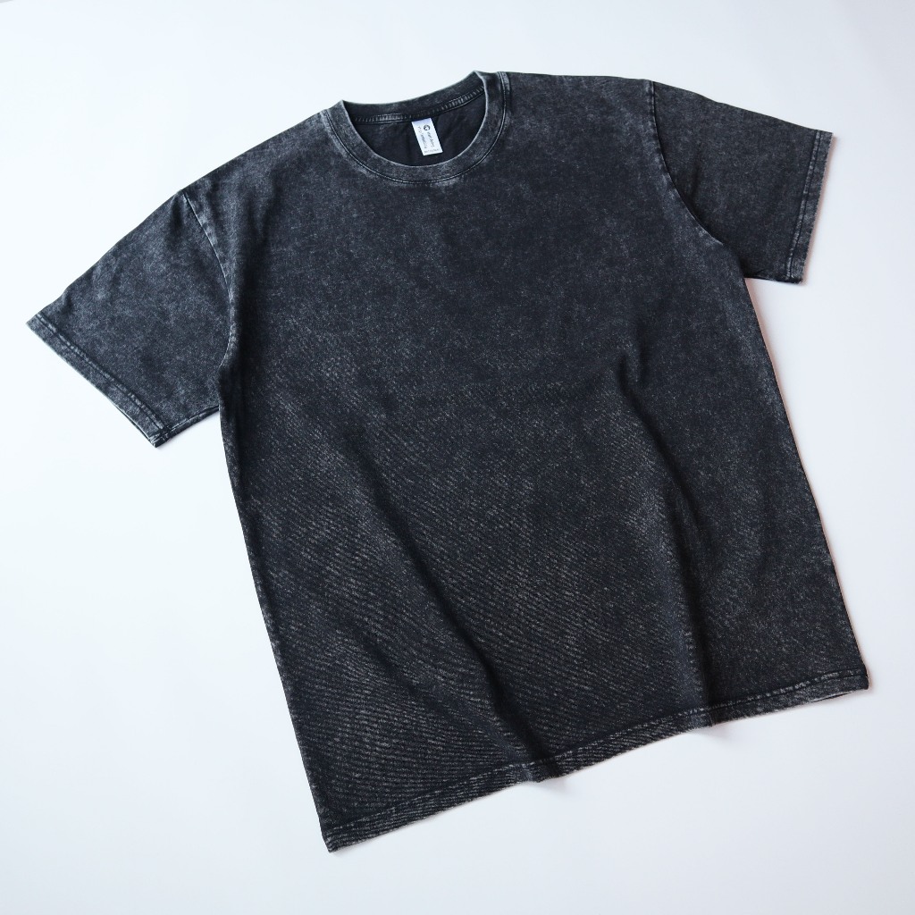 เสื้อฟอก Snow fade Oversize