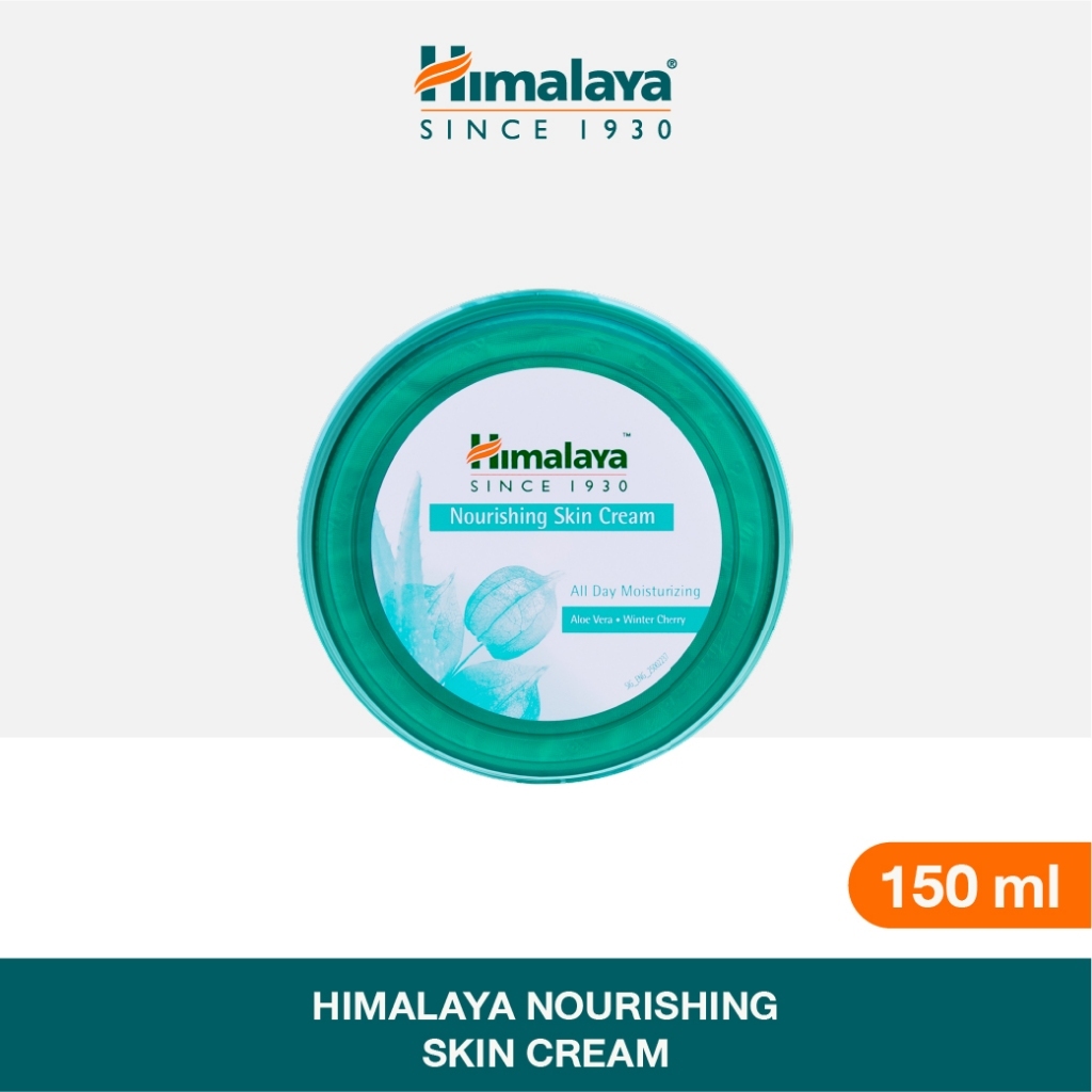 Himalaya Nourishing Skin Cream 150ml ครีมบำรุงผิว สูตรเพิ่มความชุ่มชื่น พร้อมปกป้องผิวจากมลภาวะ